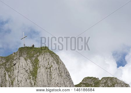 Cross At Tegelberg