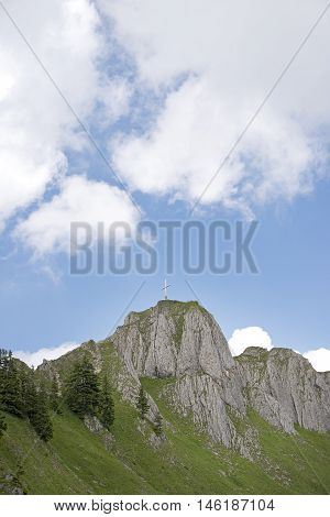 Cross At Tegelberg