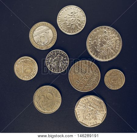 Vintage French Franc Coin