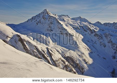 Snow Covered Mountains