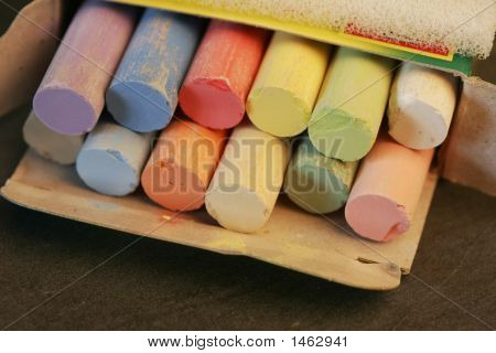 ชอล์กมีสีสัน