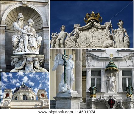 Statue di via Vienna