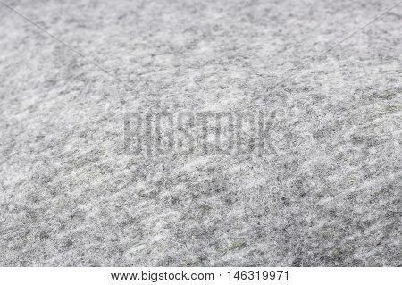 Gray Synthetic Polyester Material, Texture Background.