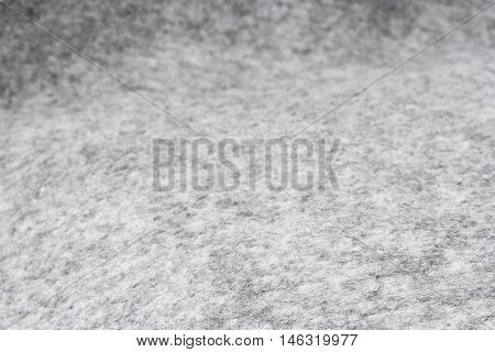 Gray Synthetic Polyester Material, Texture Background.