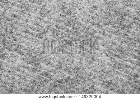 Gray Synthetic Polyester Material, Texture Background.