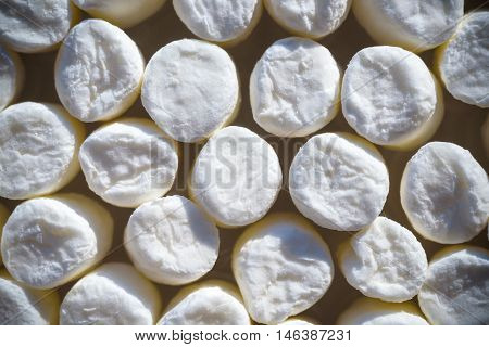 Marshmallows As A Background