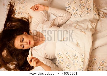 Fever Illness Flu Woman