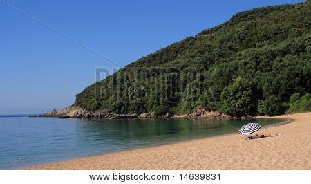 Spiaggia di Lichnos a Parga Grecia