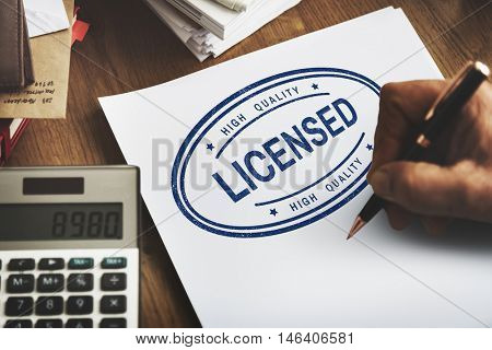 Licensed Approval Authority Permission Concept