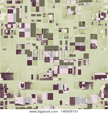 illustration square pattern texture vintage color print