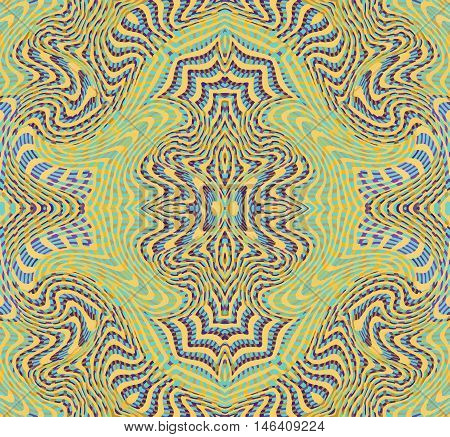 mandala color design pattern seamless print background
