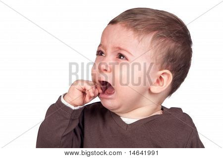 Smukke Baby græder