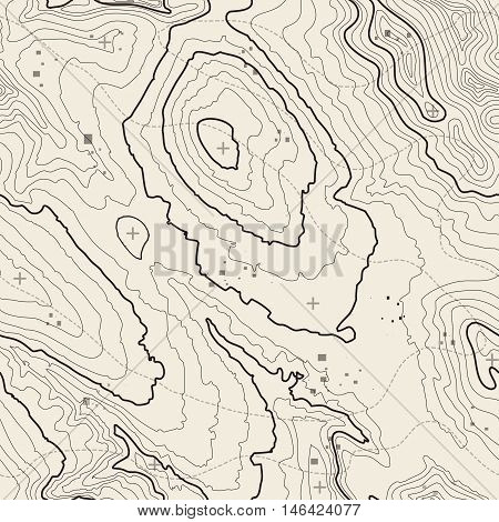 Topographic map background concept with space for your copy.