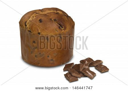 Sweet Panettone, Typical Italian Dessert For Christmas