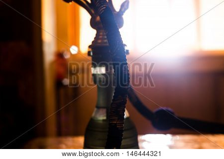 Preparing Hookah At A Restaurant