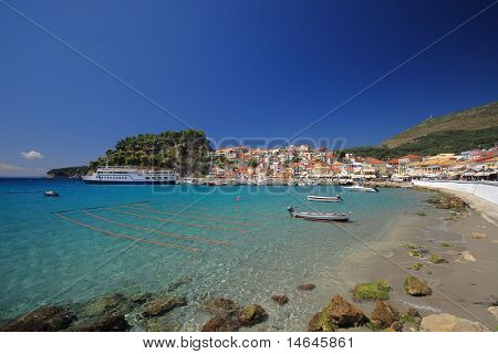 Il villaggio di Parga Grecia Epiro