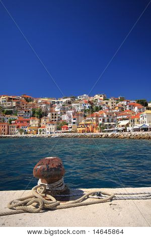 Il villaggio di Parga Grecia Epiro