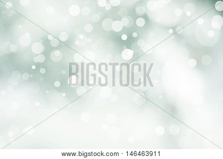 white bokeh blur background. Circle light on gray background, abstract light background. christmas background, new year background