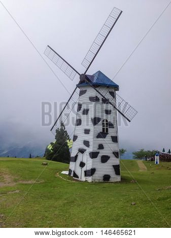 Cingjing farm (Qingjing) is the one of the most attractive tourist place in NantouTaiwan.People can seen exploring around it.