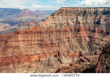 Grand Canyon National Park at south Rim Mather Point Amphitheater Arizona
