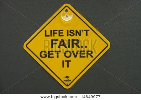 Leven is niet eerlijk, Get Over it
