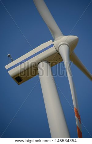 Windturbine At Sunny Day
