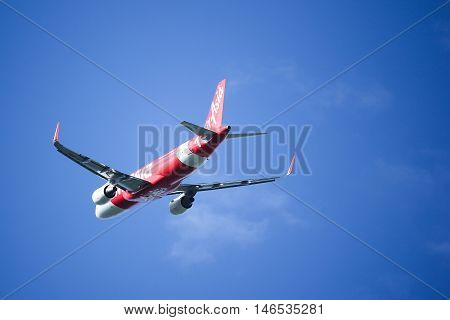 Hs-bbm Airbus A320-200 Of Thaiairasia.
