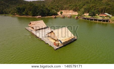 The natural attractions in the country in Suphanburi