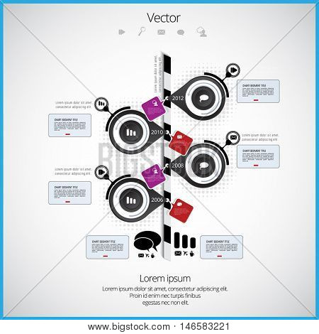 Infographic vector