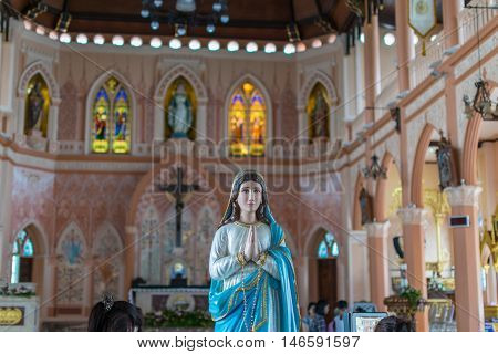 The Virgin Mary Statue