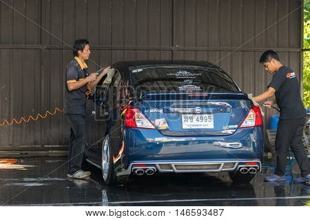 Cleaning The Car