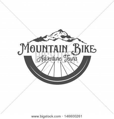 Vintage and modern bicycle  logo, badge, label and design elements