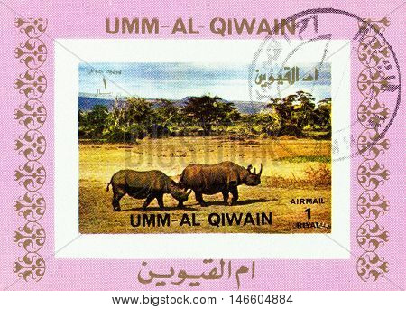 Manama Qiwain- Circa 1972