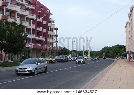 Architecture And People Of New Nessebar