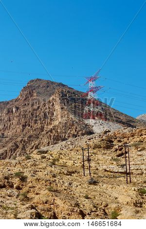 In Oman  The Old Mountain    Gorge