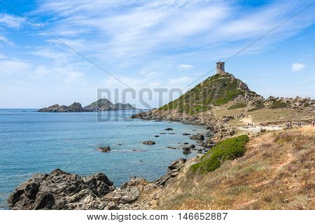 Sanguinaires Bloodthirsty Islands Hiking Path In Corsica, France