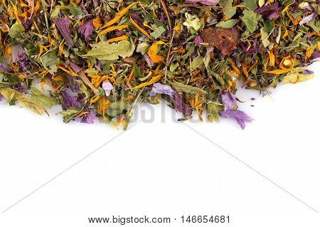 Dried Herbal Tea Leaves
