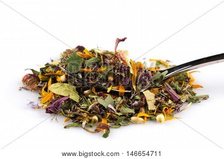 Dried Herbal Tea Leaves