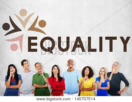 Equality Fairness Fundamental Rights Racist Discrimination Concept