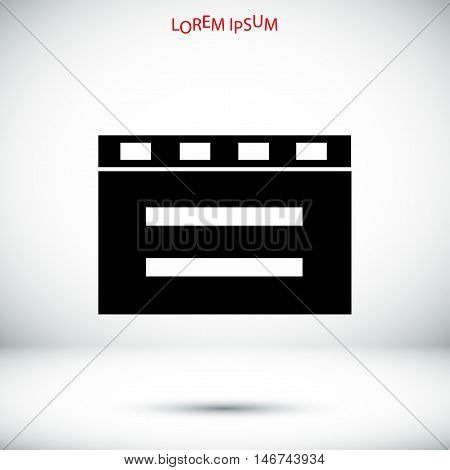 Cinema Clapper Icon