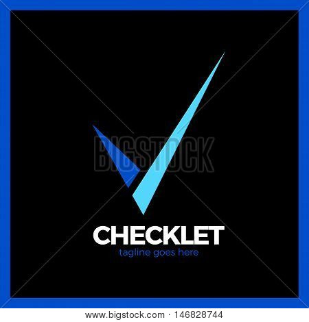 V Letter In Trendy Polygonal Crystal Style