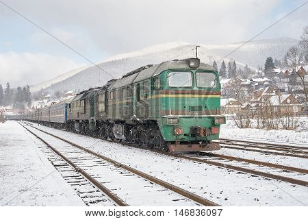 Diesel Passenger Train