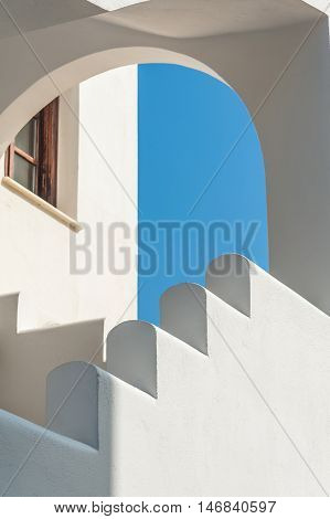 Abstract close up of an home in Naxos