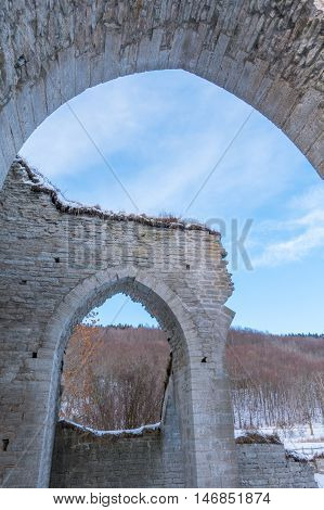 Alvastra Monastery ruins of the Cistercian oder