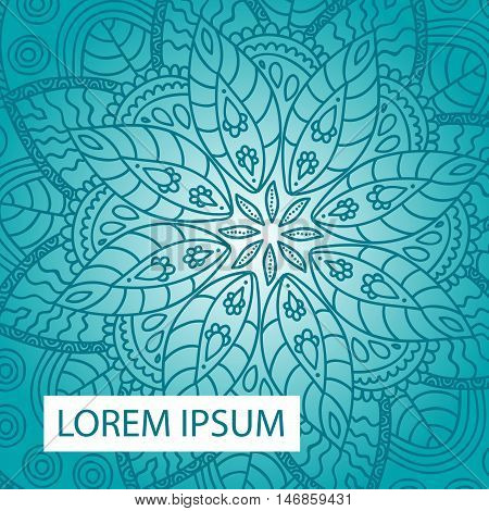 abstract texture in blue theme. Decorative element