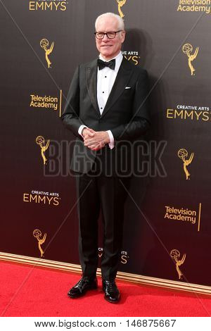 LOS ANGELES - SEP 11:  Tim Gunn at the 2016 Primetime Creative Emmy Awards - Day 2 - Arrivals at the Microsoft Theater on September 11, 2016 in Los Angeles, CA