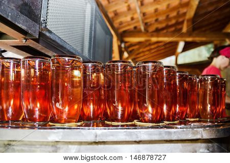 Automation Bottling Line For Produce Champagne In Alsace
