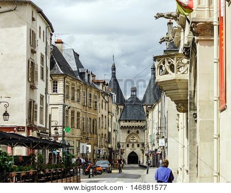 Editorial,31St July 2016: Nancy, France: Touristic Center Of The City, Street View