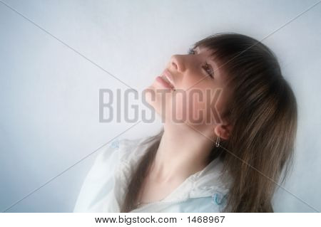 外邦人的女孩。