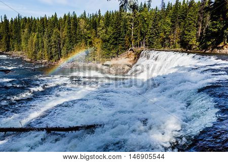 Dawson Falls, Wells Gray Provincial Park, Bc, Canada